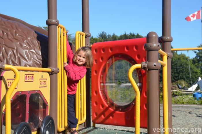 Spielplatz in Queen Charlotte